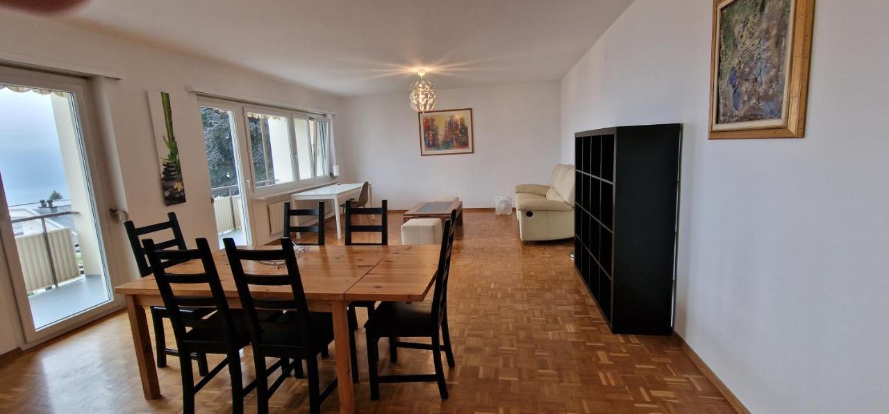Lugano Lakeview Apartment Private Parking & Self Check-In Exteriör bild