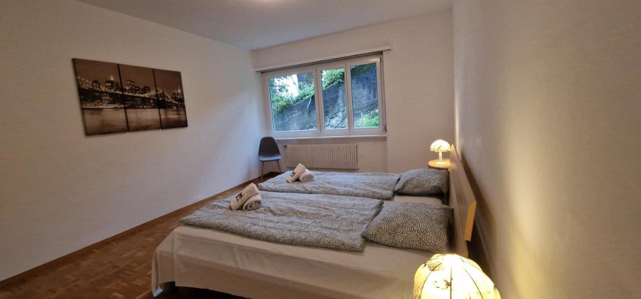 Lugano Lakeview Apartment Private Parking & Self Check-In Exteriör bild